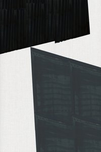 Geometriska mörka former av cartissi