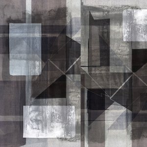 Geometrisk abstraktion i flera lager av cartissi