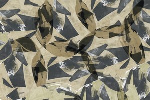 Geometriska blad i flera lager av cartissi