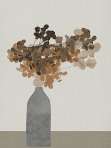 Modernt botaniskt stilleben av cartissi
