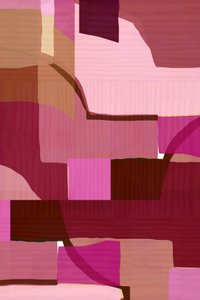 Rosa och brunt – abstrakt av cartissi