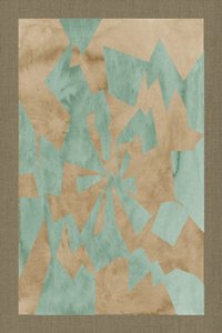 Strålande geometriska fragment av cartissi