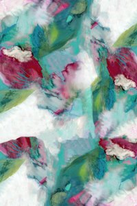 Livfull abstrakt blomsterkonst av cartissi