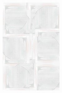 Vit geometrisk abstrakt