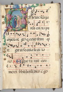 Gradvis av circle of Girolamo dai Libri