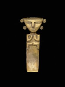Figurhänge, 200-1600 AD (guld)