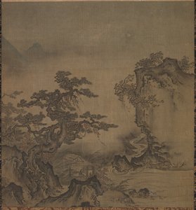 Landskap av copy after Ishō Tokugan
