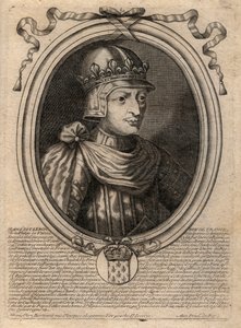Porträtt av Johannes II den gode (1319-1364), Frankrikes kung - Porträtt av Johannes II, 