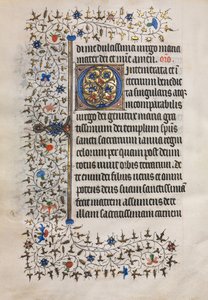 Timbok (Användning av Paris): Dekorerad initial