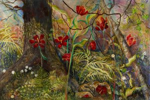 Feral Garden, 2017 (olja)