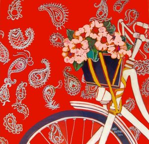 Kates cykel, 2013 (blandteknik)