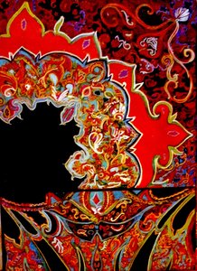 Scottish scarf, 2015 (blandteknik)