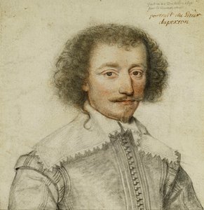Porträtt av Pierre Le Hayer Duperron, 1634
