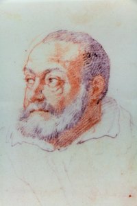 Porträtt av Jacopo Barozzi da Vignola av or Zuccaro Federico Zuccari