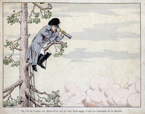 Från ön Lobau, en observation (Slaget vid Essling av pseudonym for Onfray de Breville Jacques Job