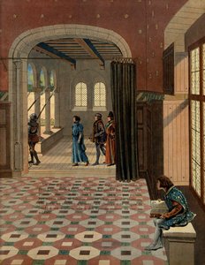 Frankrikes historia under medeltiden: Delfinen (då kung Ludvig XI kallade den försiktiga av pseudonym for Onfray de Breville Jacques Job