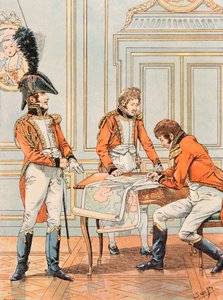 Jacques Marie Gaston Onfroy de Breville dit JOB (1858-1931) - Alltid franska truppers utrustning: Aide de camp of vice Connetable Louis Alexandre Berthier (1753-1815), Prince de Neuchatel, Generalmajor, Privat samling av pseudonym for Onfray de Breville Jacques Job