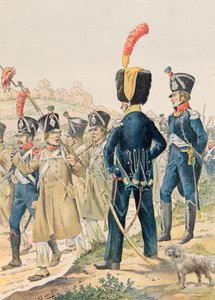 Jacques Marie Gaston Onfroy de Breville dit JOB (1858-1931) - Alltid franska truppers outfit: Officers of Voltigeurs and Light Infantry Hunters under the First Empire, Private Collection av pseudonym for Onfray de Breville Jacques Job