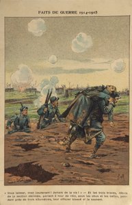 WW1: För att rädda chefen (illustration) av pseudonym for Onfray de Breville Jacques Job