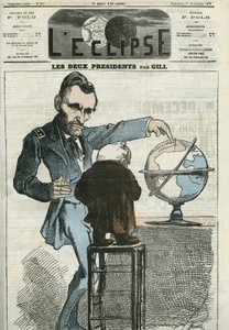 De två presidenterna, Ulysses Simpson Grant av pseudonym for Onfray de Breville Job