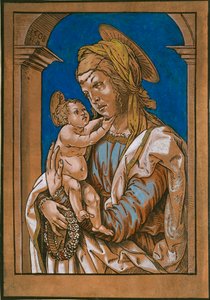 Madonna och barn under en båge, 1508