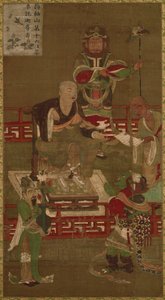 Sextonde Arhat, Chudapanthaka av Unknown artist