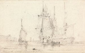 Fartyg nära kusten av unknown artist
formerly John Constable