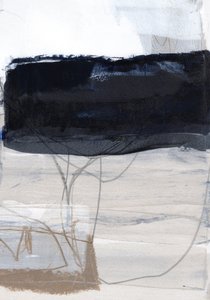 Stilla abstrakt svart block
