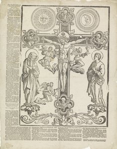 En andlig sång, / om vår Herres lidande / Jesu Kristi (titel på objektet) av weduwe Jacobus van Egmont