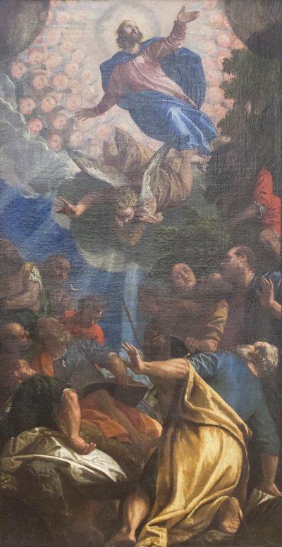 Kristi himmelsfärd, ca 1585 (olja på duk) av (1528 88) Veronese