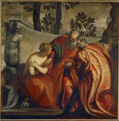 Susanna och de två äldste... av (1528 88) Veronese