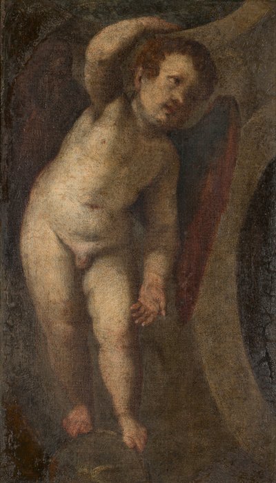 A Standing Putto, c.1548-88 (olja på duk) av Veronese