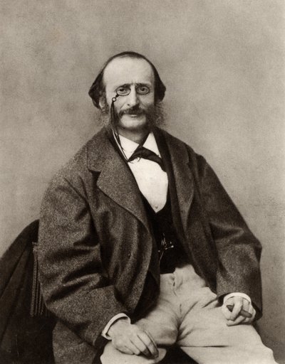 Jacques Offenbach (1819-1880) geboren Jakob Levy Eberst Offenbach in Köln. Deutsch-französischer Operettenkomponist und Dirigent von (1820-1910) Nadar