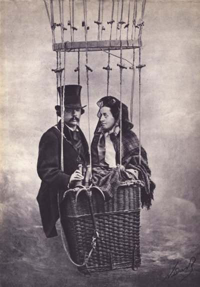 Nadar, fransk fotograf och aeronaut (svartvitt foto) av (1820 1910) (after) Nadar