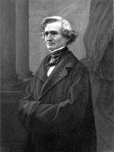 Porträtt av Berlioz efter Nadar - i "" Contemporary Portraits"" av Nadar