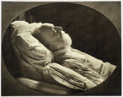 Victor Hugo på dödsbädd, 22 maj av Nadar