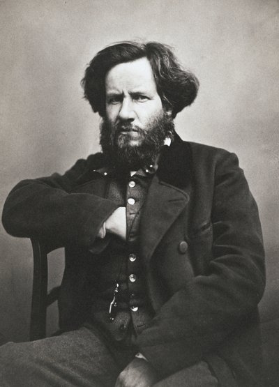 Auguste Luchet (1806-1872) engelsk dramatiker, journalist, romanförfattare och författare av Nadar av Nadar