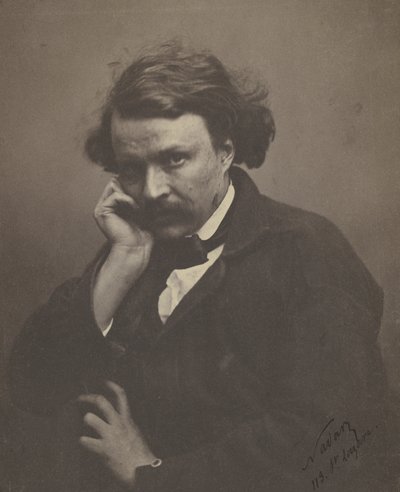 Självporträtt, ca 1855 (s/v foto) av Nadar