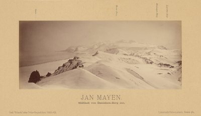 Jan Mayen, södra delen av Danielsen-Berg. av (Linienschiffs Lieutenant) Richard Basso