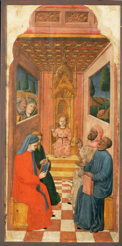 12 scener ur Jungfru Marias liv ... av (active c.1463 c.1490) Master of Wilten