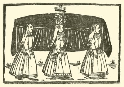Illustration till The Roxburghe Ballads (träsnitt) av (after) English School