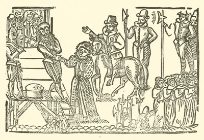 Illustration till The Roxburghe Ballads (träsnitt) av (after) English School