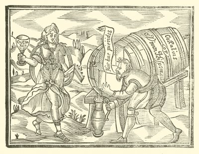 Illustration till The Roxburghe Ballads (träsnitt) av (after) English School
