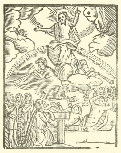 Illustration till The Roxburghe Ballads (träsnitt) av (after) English School