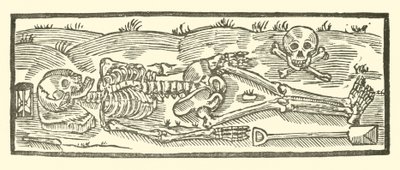 Illustration till The Roxburghe Ballads (träsnitt) av (after) English School