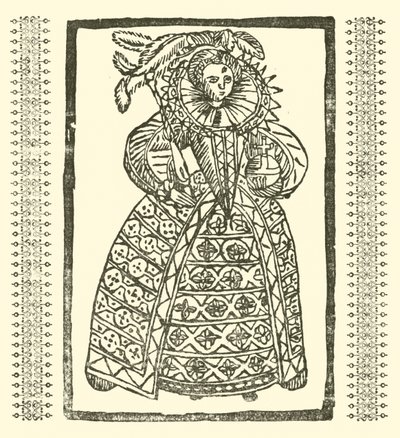 Illustration till The Roxburghe Ballads (träsnitt) av (after) English School