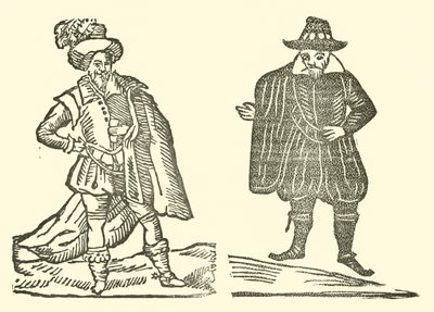 Illustration till The Roxburghe Ballads (träsnitt) av (after) English School