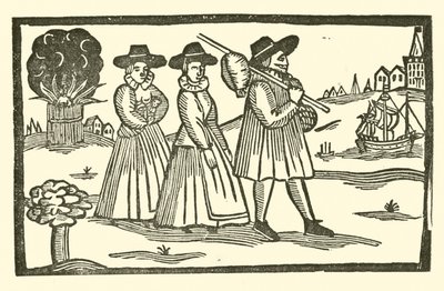 Illustration till The Roxburghe Ballads (träsnitt) av (after) English School