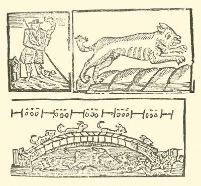 Illustration till The Roxburghe Ballads (träsnitt) av (after) English School
