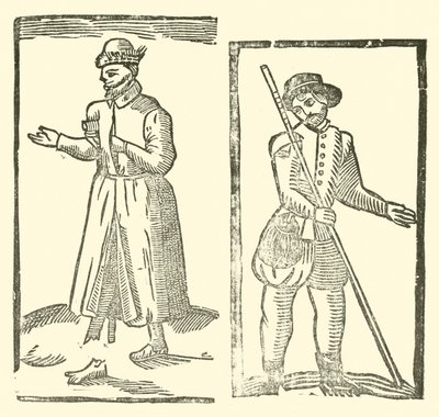 Illustration till The Roxburghe Ballads (träsnitt) av (after) English School